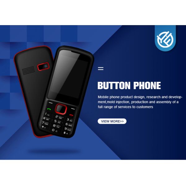 Big Mobile Keypad Button Phone Stock Lot Curved Screen Single Sim 1000amh Battery