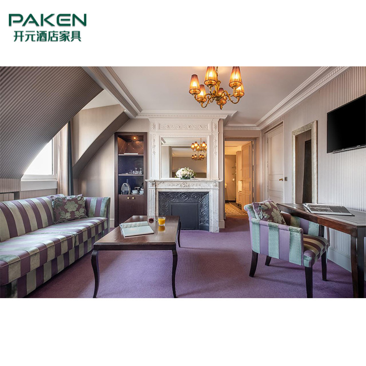 Hotel Guest Room Furniture Set With Concise And Modern Style