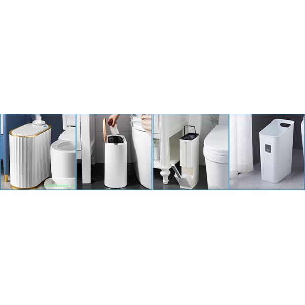 Cans Storage Sheds Plastic Folding Office 250l Step Black Grey 13 Gallon Garbage Round Lid Outdoor Trash Can