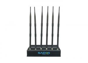 China DC12v Car Cell Phone Signal Jammer Non Adjustable For Conference Rooms / Museums on sale