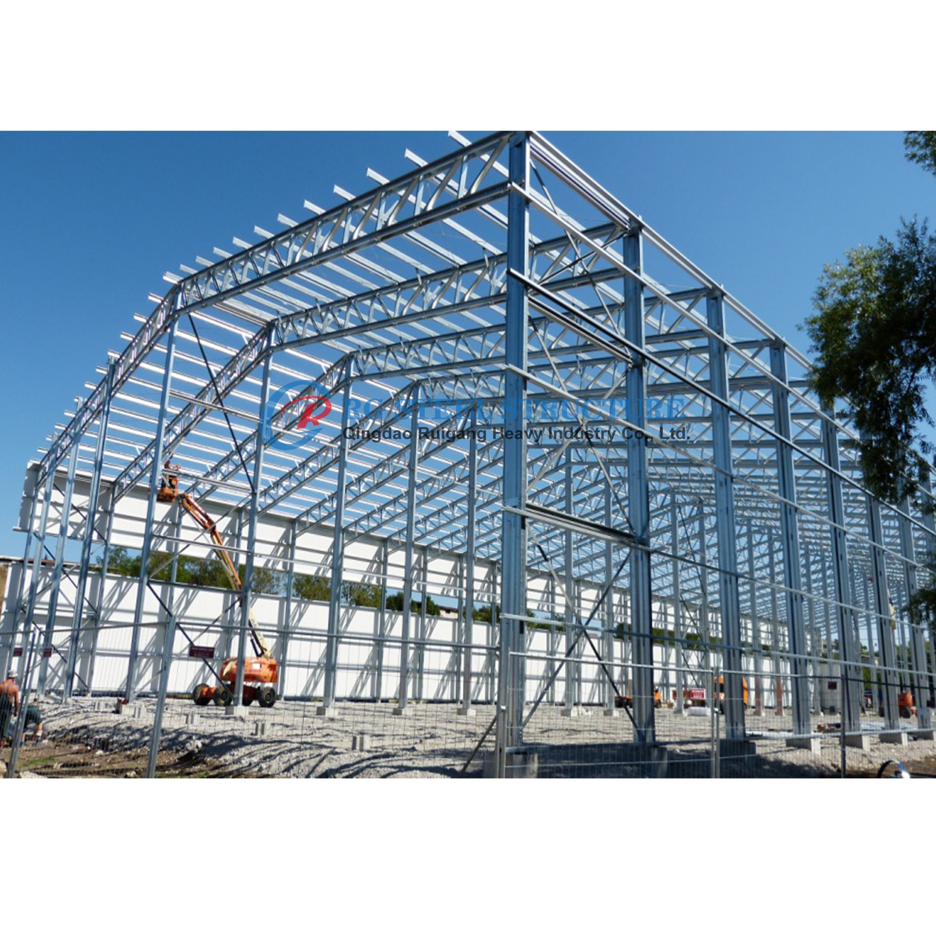 Quality Custom Light Steel Structure Warehouse , Steel Frame Warehouse Building wholesale