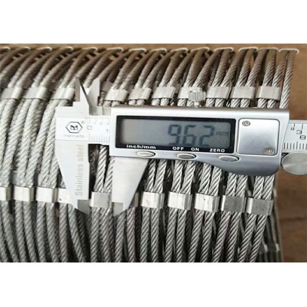 1770n High Tensile Soft 7x19 Stainless Steel Wire Rope Mesh