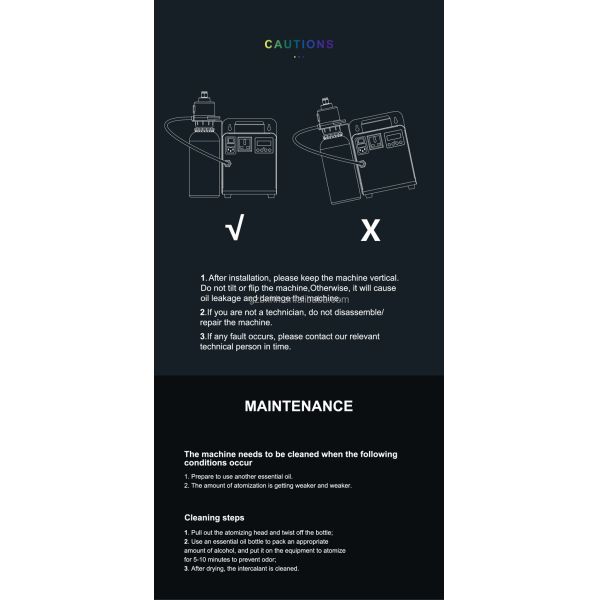 Upscale HVAC Scent Diffuser Machine Affordable Boutique Home Aroma Diffuser