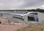 Steel Frame Prefab Poultry House with Automated Broiler Farming Equipment
