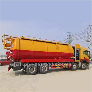 SINOTRUCK HOWO 8*4 33000 Liters Cleaning Sewage Suction Truck Vacuum tank Truck