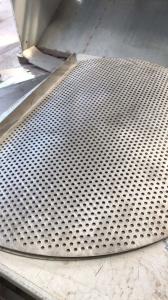 Quality 304L ASTM A240 Stainless Steel Perforated Sheet Metal For 0.3mm - 120mm Thickness wholesale