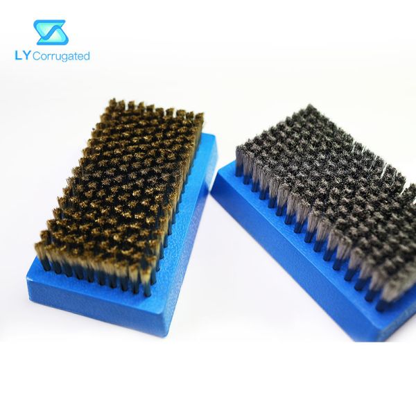 500 bristles Stainless Steel Wire Brush For Ceramic Anilox Roller