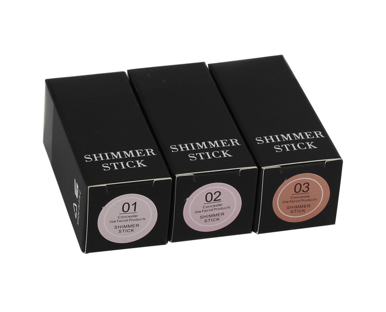 High Pigment Face Makeup Highlighter Shimmer Stick Color Customized