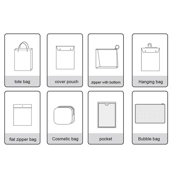 Transparent Pvc Tote Bag 12x6x12 Plastic Shopping Women Shoulder Bags