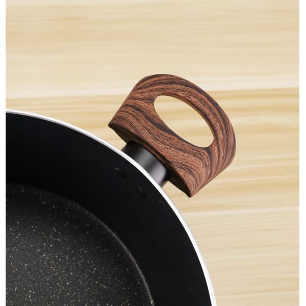 Aluminum Non Stick 3pcs Cookware Set Soup Cooking Pot Single Handle Milk Pot