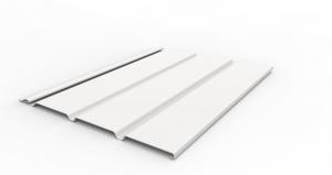 Quality Moisture Resistant 600mm UPVC Soffit Board OEM Smooth Finish wholesale