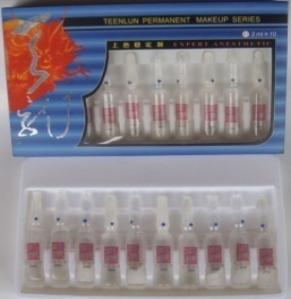 China Teenlun Topical Anesthetic Skin Numbing Liquid For Permanent Makeup Tattoos on sale