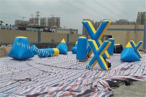 Quality inflatable paintball bunkers , inflatable paintball field , paintball fields for sale wholesale