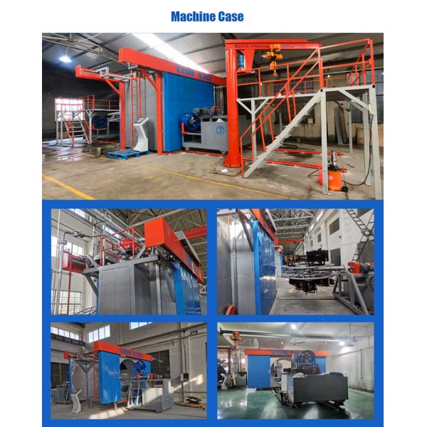 Marine Buoy Rotoary Moulding Machine 2 Arms Multifunction