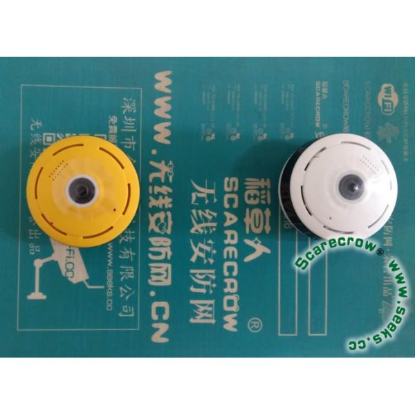 VR 360° degree fish-eye Wi-Fi panoramic camera Panorama 360 ° fisheye camera, WiFi links and network links