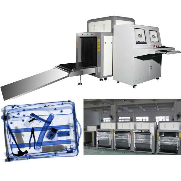 Cheap Tunnel Metal Detector X Ray Luggage Inspection Equipment With Conveyor Belt for sale
