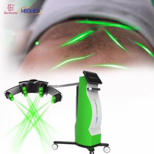 Quality 10D Cold Laser Therapy Machine Green Diode Light Emerald Laser Liposuction Lypolysis Master Machine wholesale