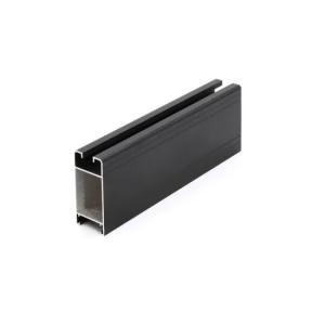 China Black Frame Extrusion Casement 6063 T5 Aluminum Window Profiles on sale