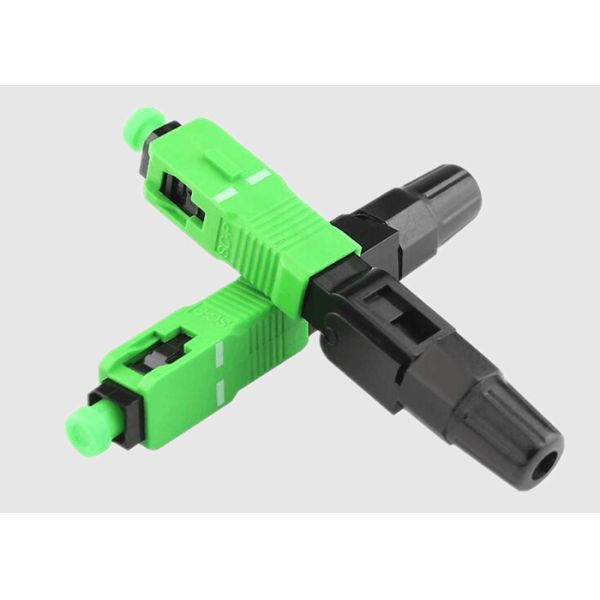 Ferrule Field Single Mode APC 250μM Fiber Optic LC Connector