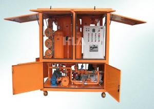 Quality Vacuum Transformer Mobile Oil Treatment Plant / Insulating Oil Portable Oil Purifier wholesale