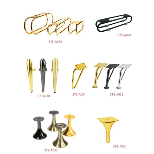 WINSTAR Wholesale Triangle Furniture Metal Legs New Design Sofa Legs