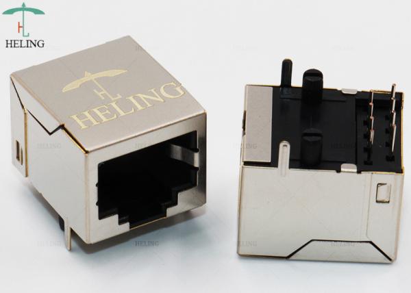 Cheap 8P8C THT Shielded Right Angle RJ45 Connector Modular MJ5608-B011-RF1 for sale