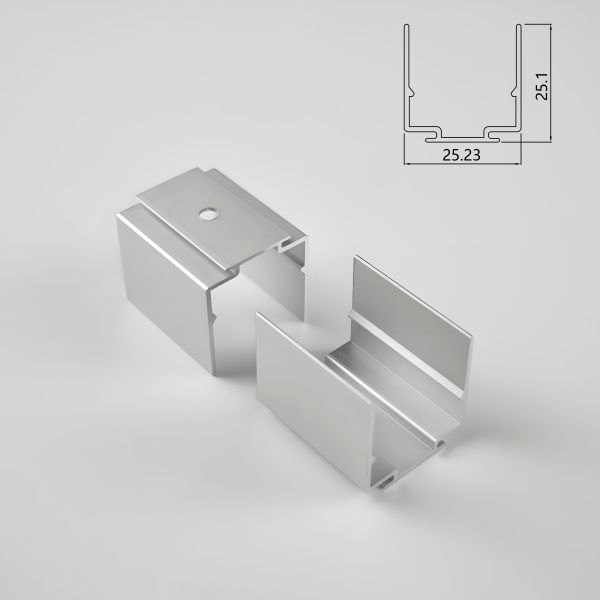 23*23 Flexible Silicone LED Neon Accessories / Neon Flex Light Clips