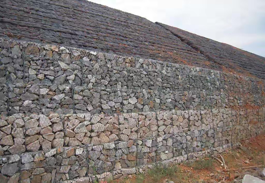 Type Woven 2.7mm Hexagonal Gabion Mesh 2m*1m*1m