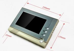 China CK80 Metal case 7 inch color TFT LCD screen intercom system night vision with CMOS camera video door phone for villa on sale