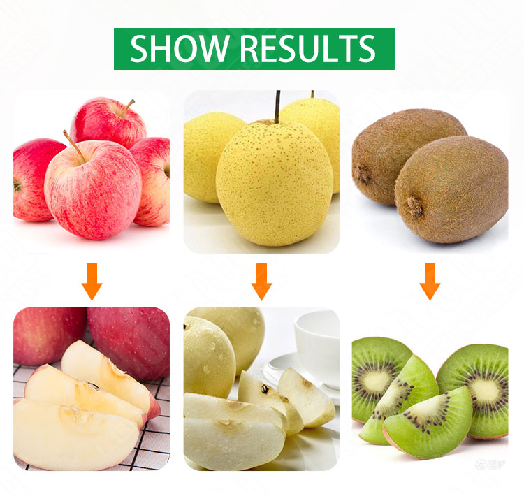 Vegetable And Fruit Wedges Separating Splitting Machine Potato Carrot Orange Apple Cutter