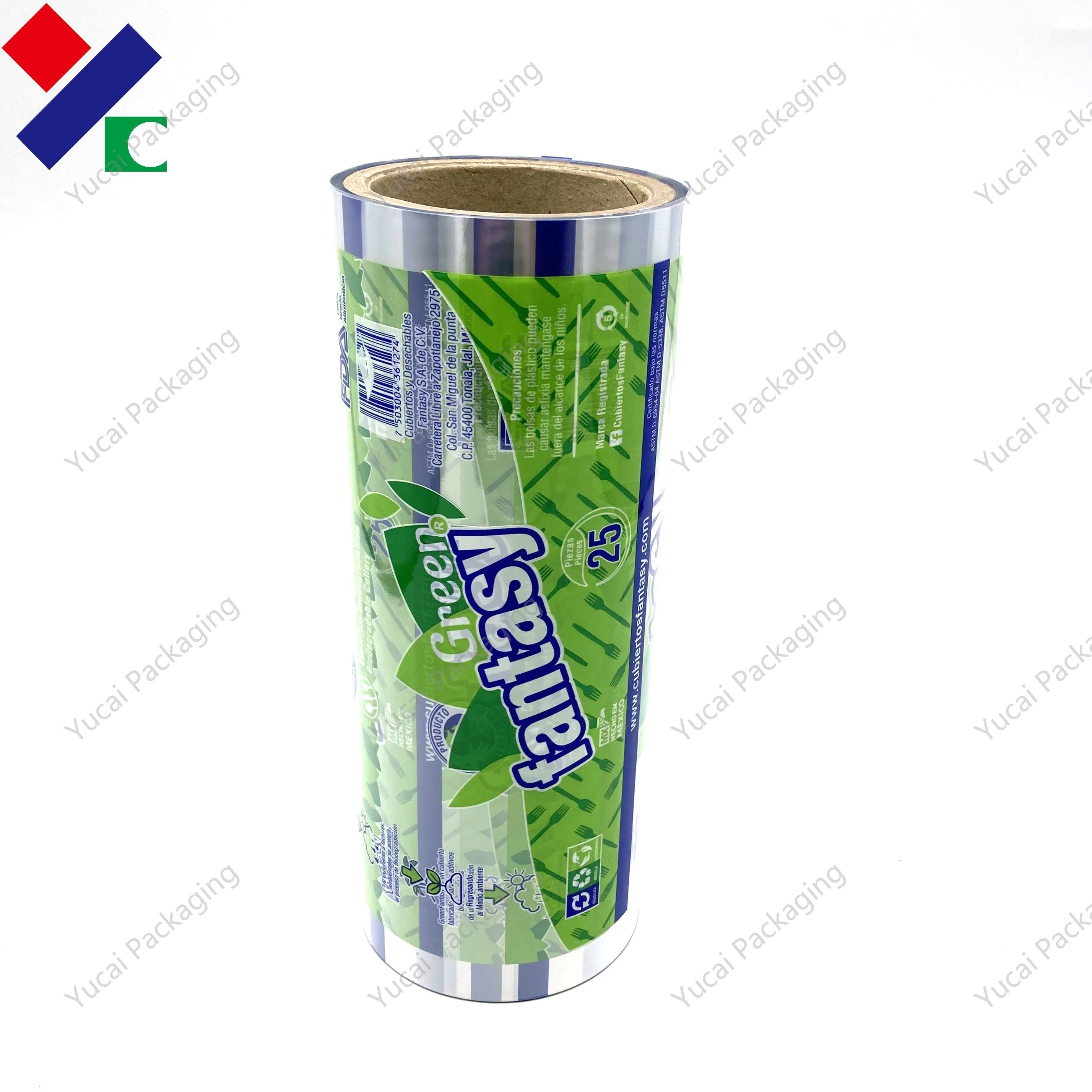 BOPP Pearl Printed Food Packaging Film Flexible Clear Plastic Protective