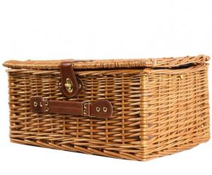 China Wicker Rattan Storage Woven Willow Picnic Hamper Baskets Picnic Baskets on sale