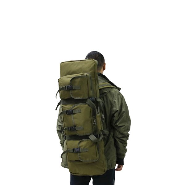 Outdoor Camping Backpack with 3 Bags Molle Bag and Polyester Material