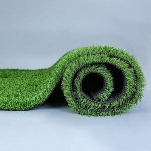 China 35mm Rainbow Artificial Grass Landscape Artificial Grass Rug for Outdoor Decor on sale