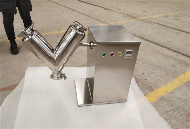 Dry Powder V Type Mixer For Laboratory Pharmaceutical Chemical Food