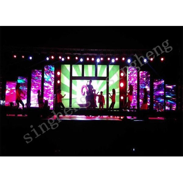 High Strength Rental LED Display P4.81 Synchronous Control System Processing