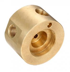 China High precision Medical Device parts / Brass Leaking Proof Precision Medical Components 0.003mm parts on sale