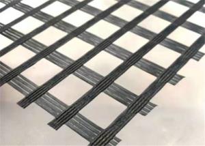 Quality Self Adhesive Bitumen Coated Knitted Glass Fiber Geogrid wholesale