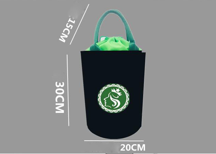 30cmx20cmx15cm Custom Cooler Bags Perfect Insulating Effect With Aluminum Foil Lining