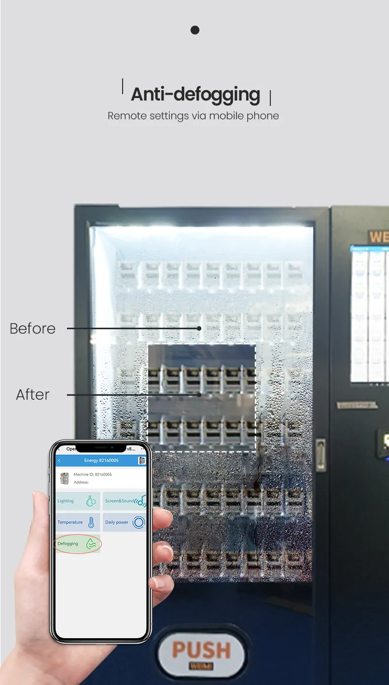 600 Pcs Innovative CBD Cigar Vending Machine With Age Checker Card Reader