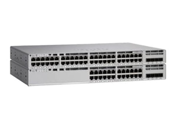 C9200L-24T-4X-A Cisco Switch Catalyst 9200 Catalyst 9200L 24-port Data 4x10G Uplink Switch, Network Advantage