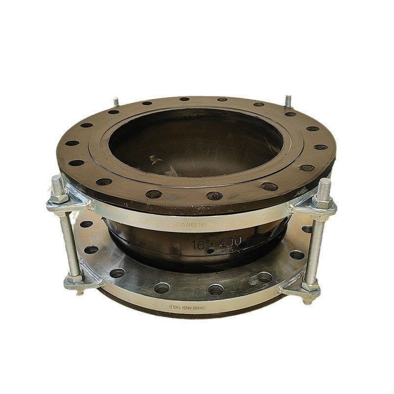 Rubber Coupling Stainless Steel Flange End Face Fully Sealed Flexible Connector Rubber Expansion Joint