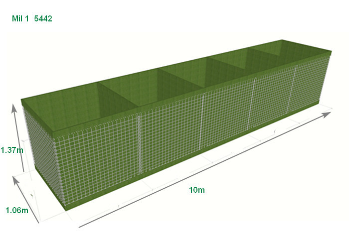 Geotextile Filter Fabric 5.0mm Mil 1 Hesco Bastion Barrier