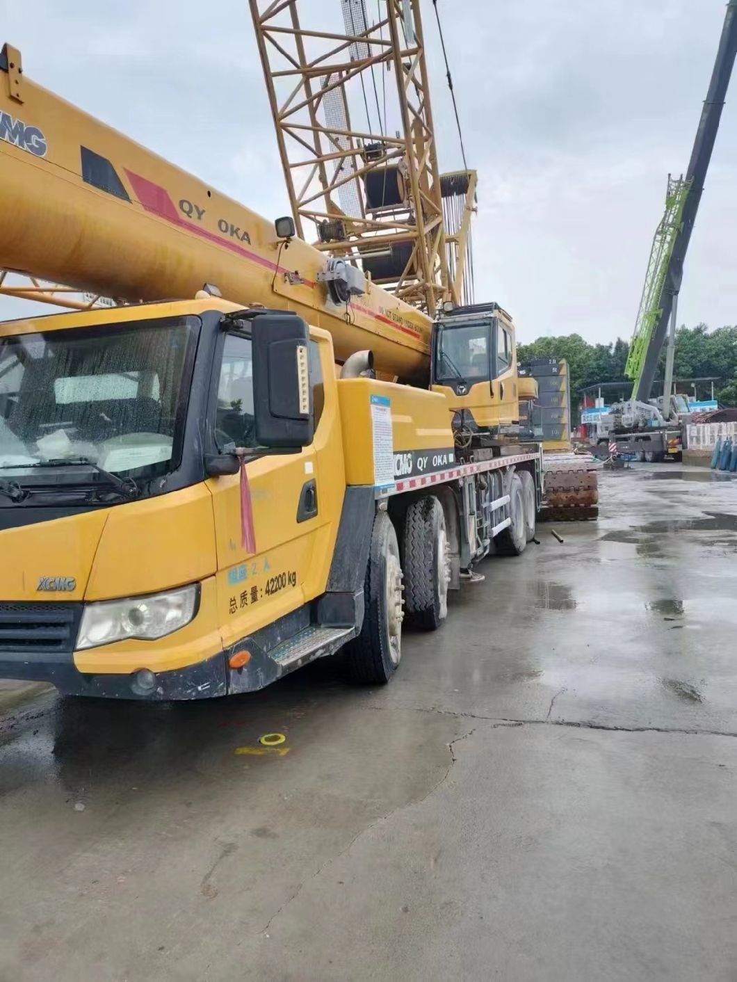 2015 Truck Crane 50ton Mobile Crane All-Terrain Truck-Mounted Telescopic Crane Heavy Equipment