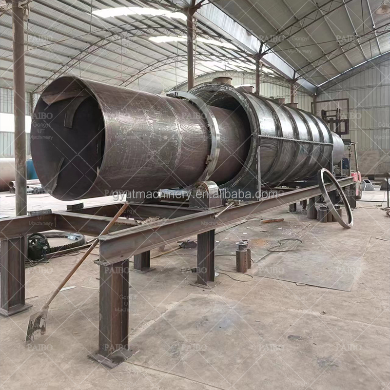 Wood Sawdust Activated Charcoal Making Machine Carbonization Furnace with Competitive