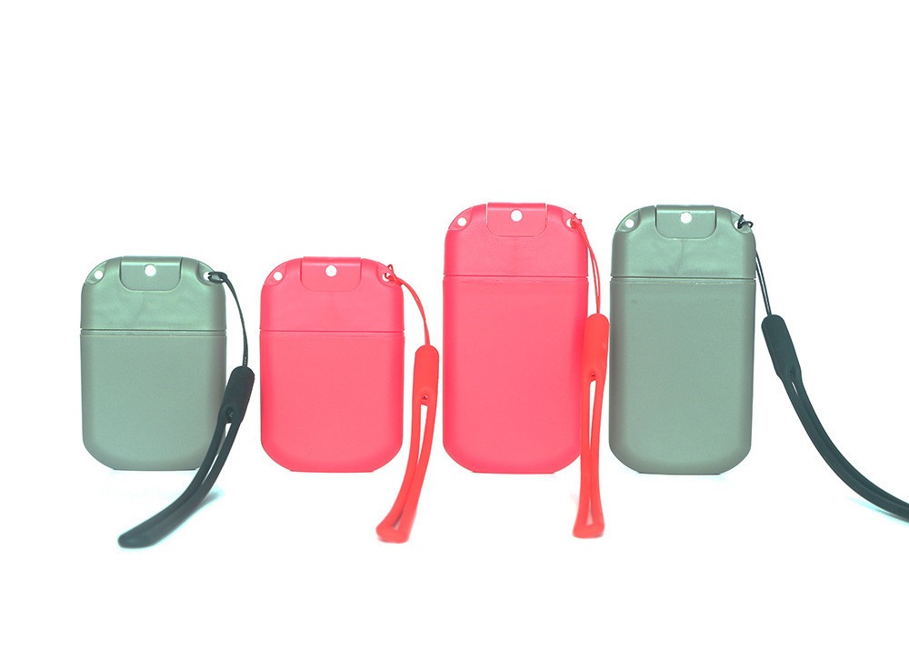 20 / 30ml U-shaped card bottle can wear silicone rope portable sub-bottling bottle