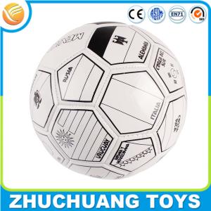 China diy kids learning leather pu soccer ball size 4 on sale