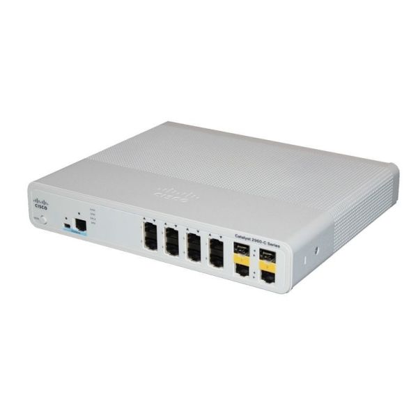 Cisco C2960 Switch 8 Ports Managed Gigabit Switch WS-C2960C-8TC-L