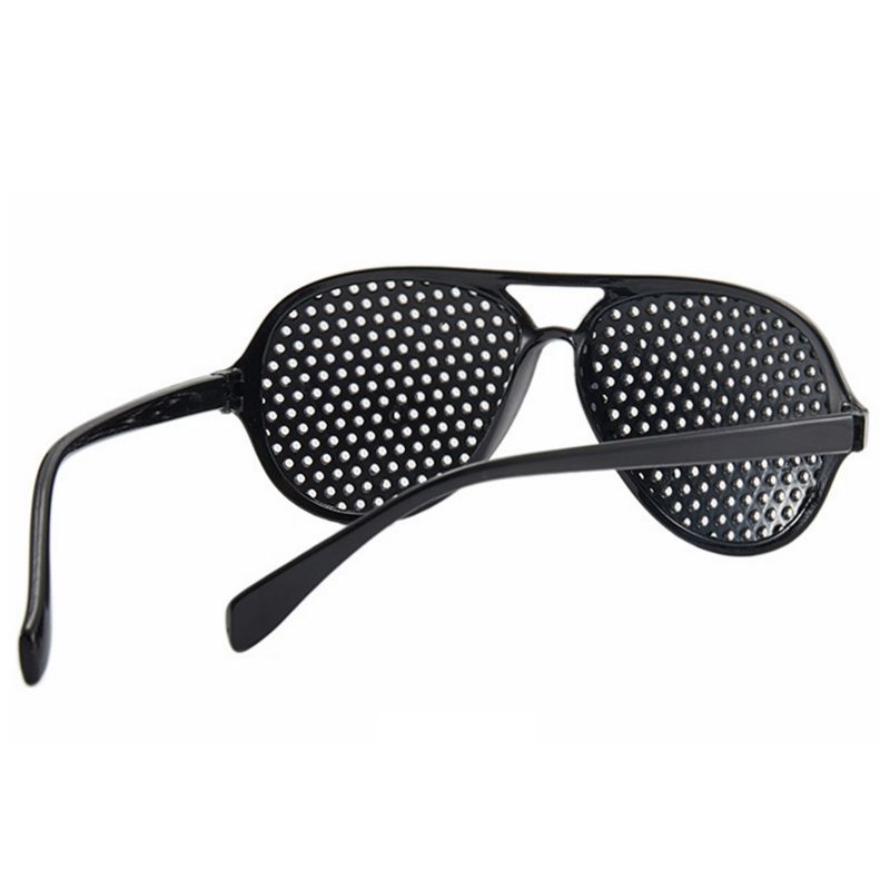 Anti-myopia Astigmatism Glasses With Holes Eyeglasses Eyes Exercise Eyesight For Men Women Improvement Vision Care