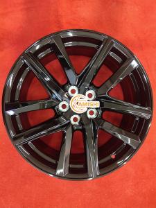 Quality Black 5 Double Spoke ET40 19inch Rims For Lexus Fit Tire 235 40 R19 wholesale
